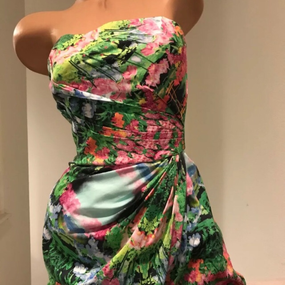 ZARA WOMAN MADMEN Strapless Party Gala Dress XS